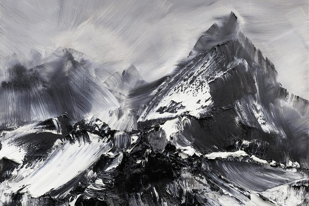 Conrad Jon Godly Mountain Paintings: A Signature Vision