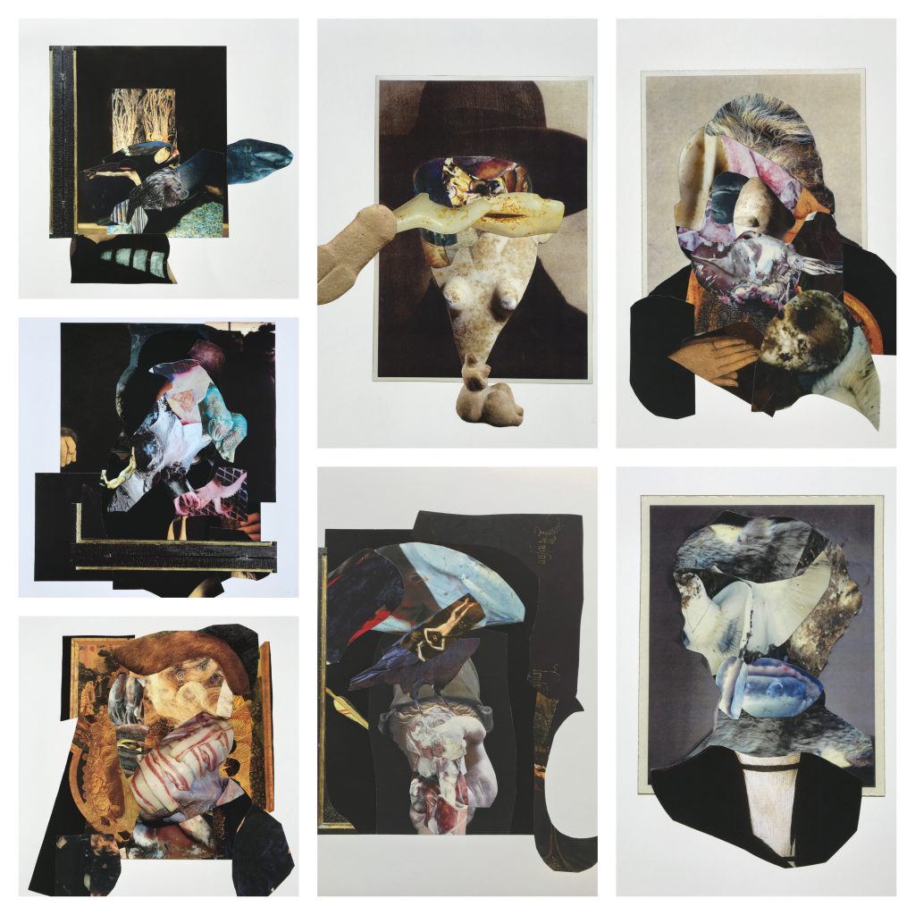 Adrian Ghenie Collage — Building the Image