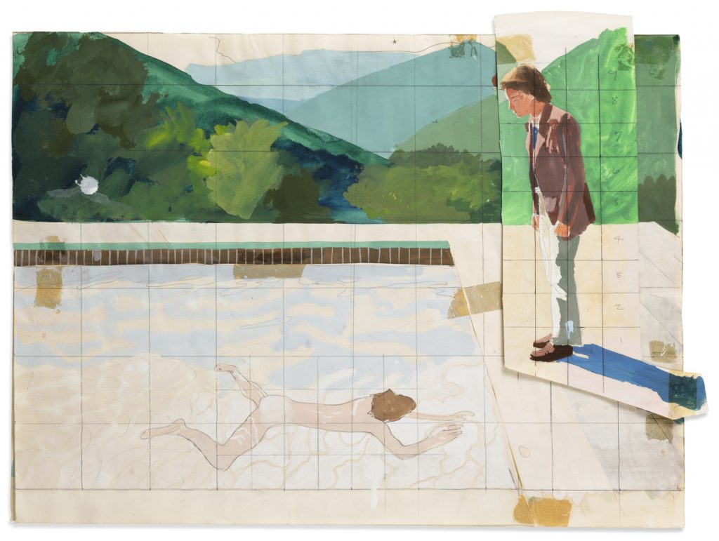 Pool with Two Figures Meaning and Symbolism