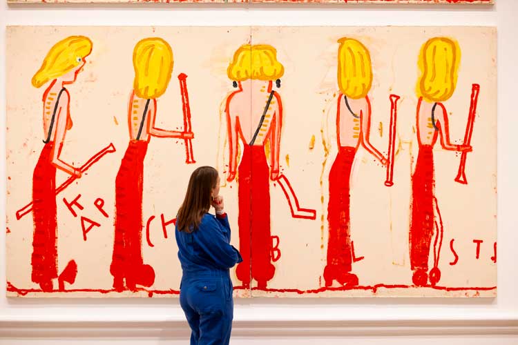 The Distinctive Style of Rose Wylie's Art