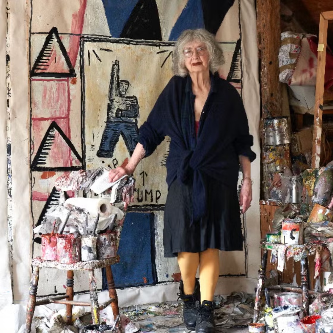 Rose Wylie: The 91-Year-Old British Painter Who Started Late and Took Over the Royal Academy
